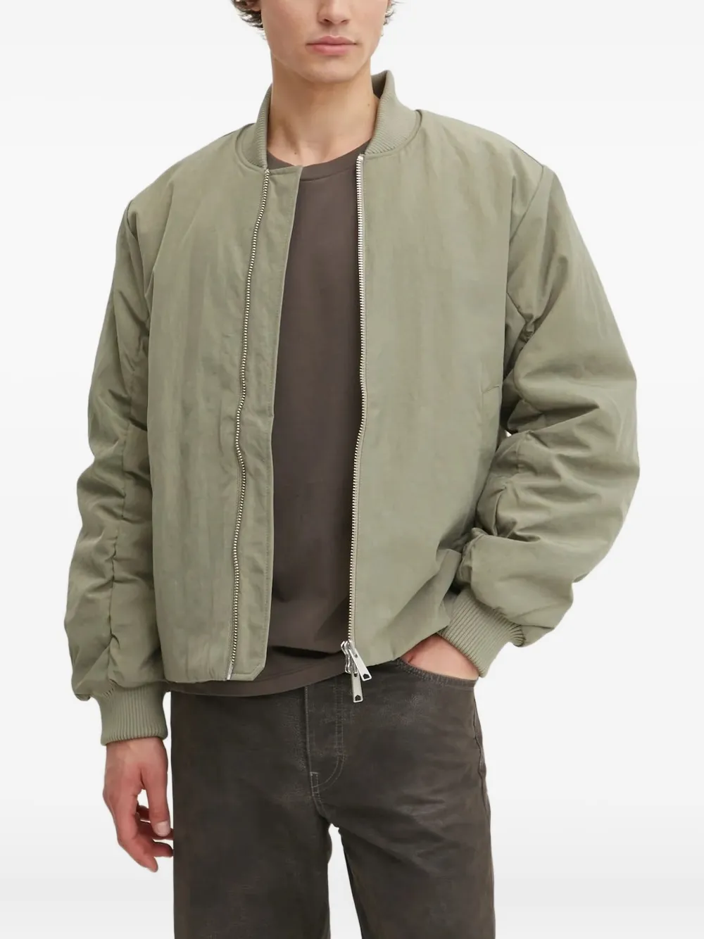 Стеганая куртка-бомбер Won Hundred, зеленый
Стеганая куртка-бомбер Won Hundred, зеленый