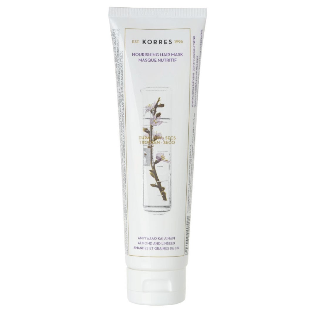 Маска для волос almond & linseed Korres, объем 125 мл
Маска для волос almond & linseed Korres, объем 125 мл