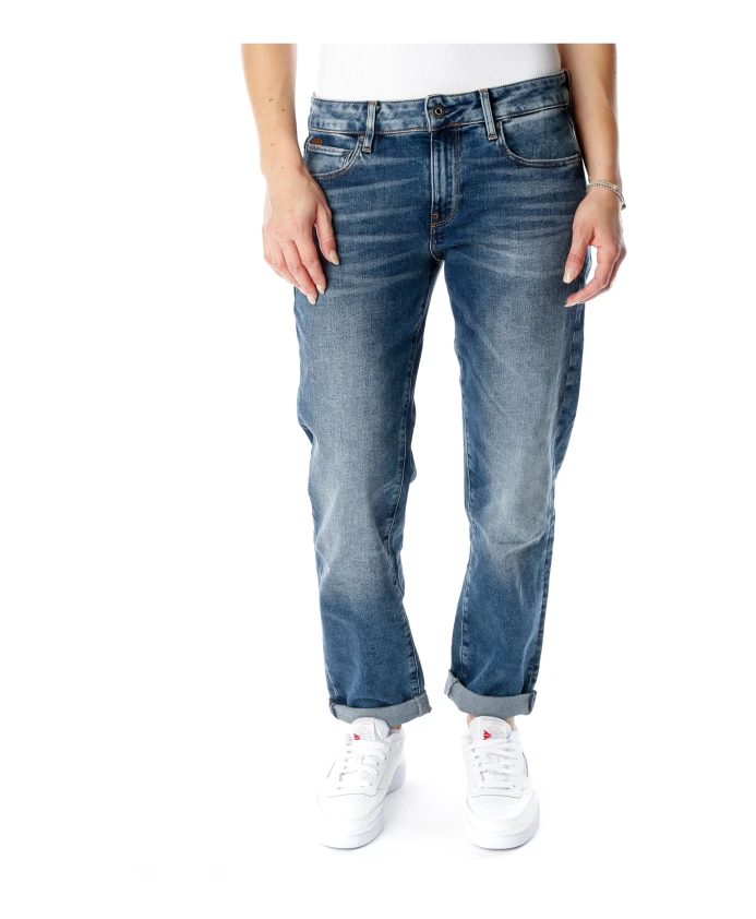 Потертые джинсы бойфренда G-Star, синий
Потертые джинсы бойфренда G-Star, синий