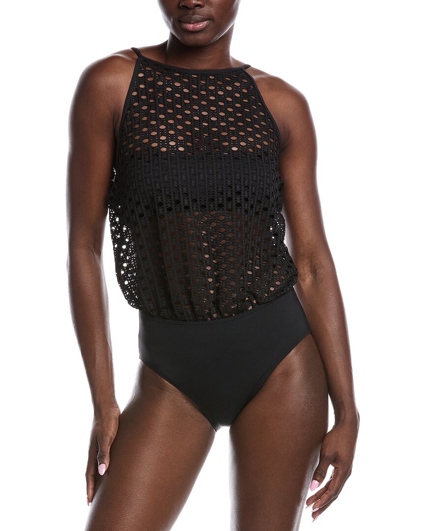 Кармен Марк Вальво Цельнокроеный купальник с высоким вырезом Carmen Marc Valvo, черный
Кармен Марк Вальво Цельнокроеный купальник с высоким вырезом Carmen Marc Valvo, черный