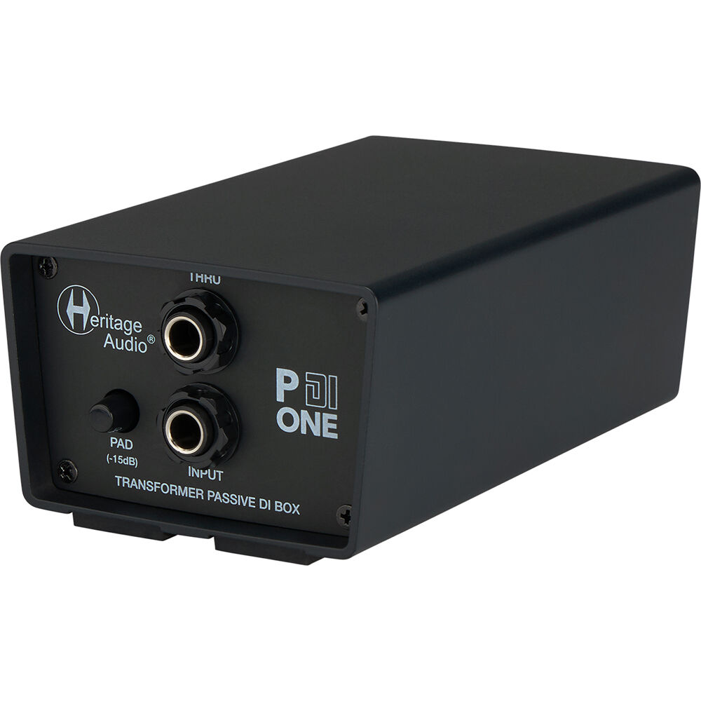 Директ-бокс Heritage Audio P DI One Passive Single-Channel DI Box P DI ONE
Директ-бокс Heritage Audio P DI One Passive Single-Channel DI Box P DI ONE