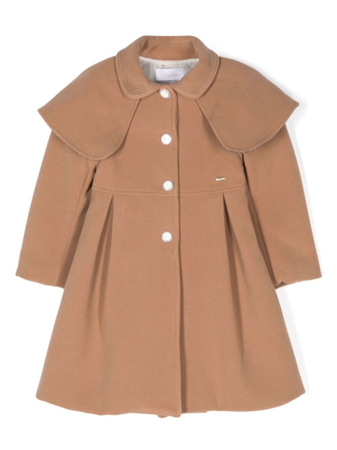 Пальто с логотипом Patachou, коричневый 
Пальто с логотипом Patachou, коричневый