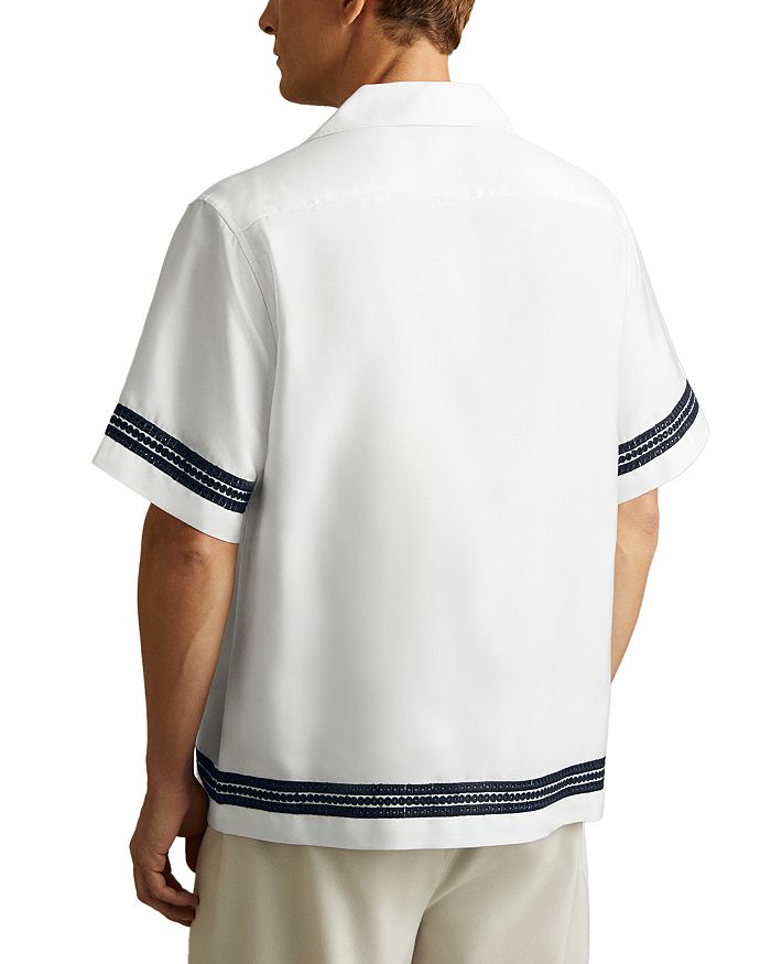 Рубашка Sharday Embroidered Regular Fit Camp REISS, белый
Рубашка Sharday Embroidered Regular Fit Camp REISS, белый