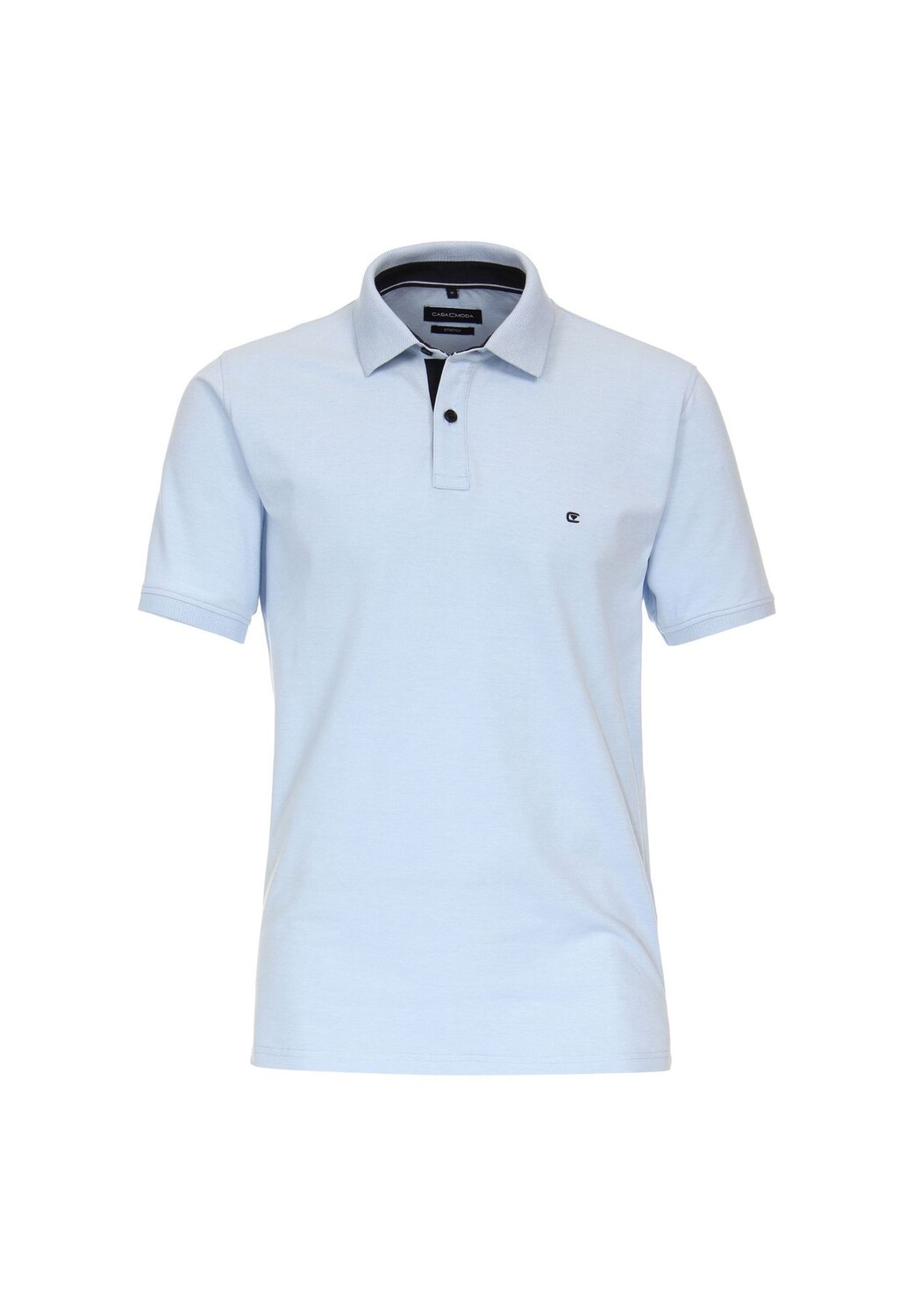 Мужская однотонная рубашка-поло CASAMODA, светло-синий
Мужская однотонная рубашка-поло CASAMODA, светло-синий