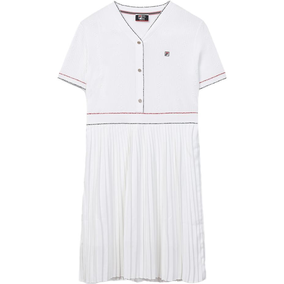 Платье с короткими рукавами женское белое Fila
Платье с короткими рукавами женское белое Fila