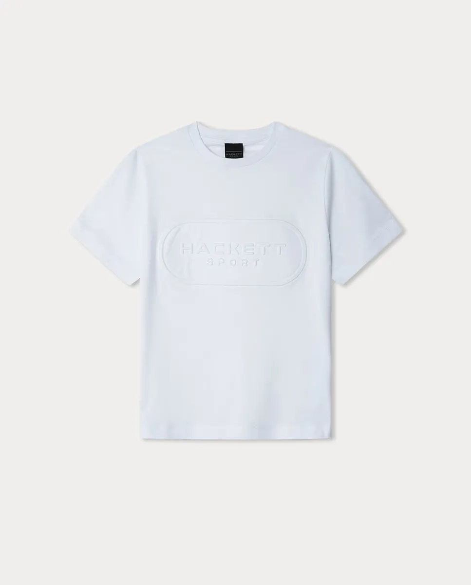 Футболка детская с тиснением Hackett Sport Club, белый
Футболка детская с тиснением Hackett Sport Club, белый