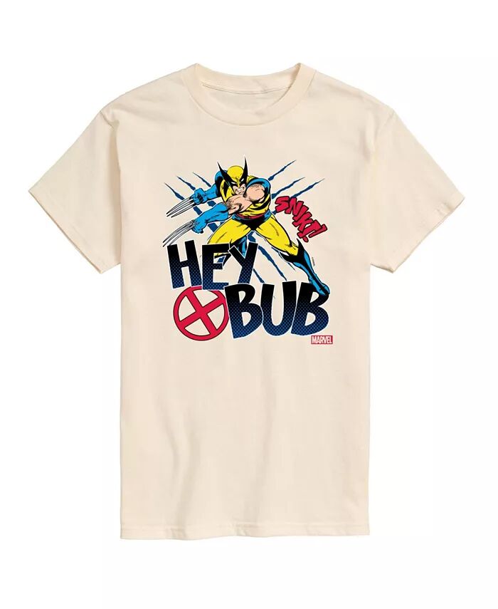 Мужская футболка с коротким рукавом Deadpool Wolverine Hey Bub AIRWAVES, коричневый/бежевый
Мужская футболка с коротким рукавом Deadpool Wolverine Hey Bub AIRWAVES, коричневый/бежевый