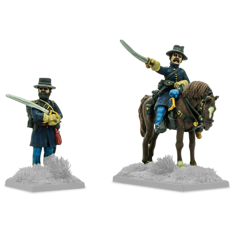 Миниатюра Warlord Games Black Powder: Union Officers (Mounted and Foot) B
Миниатюра Warlord Games Black Powder: Union Officers (Mounted and Foot) B