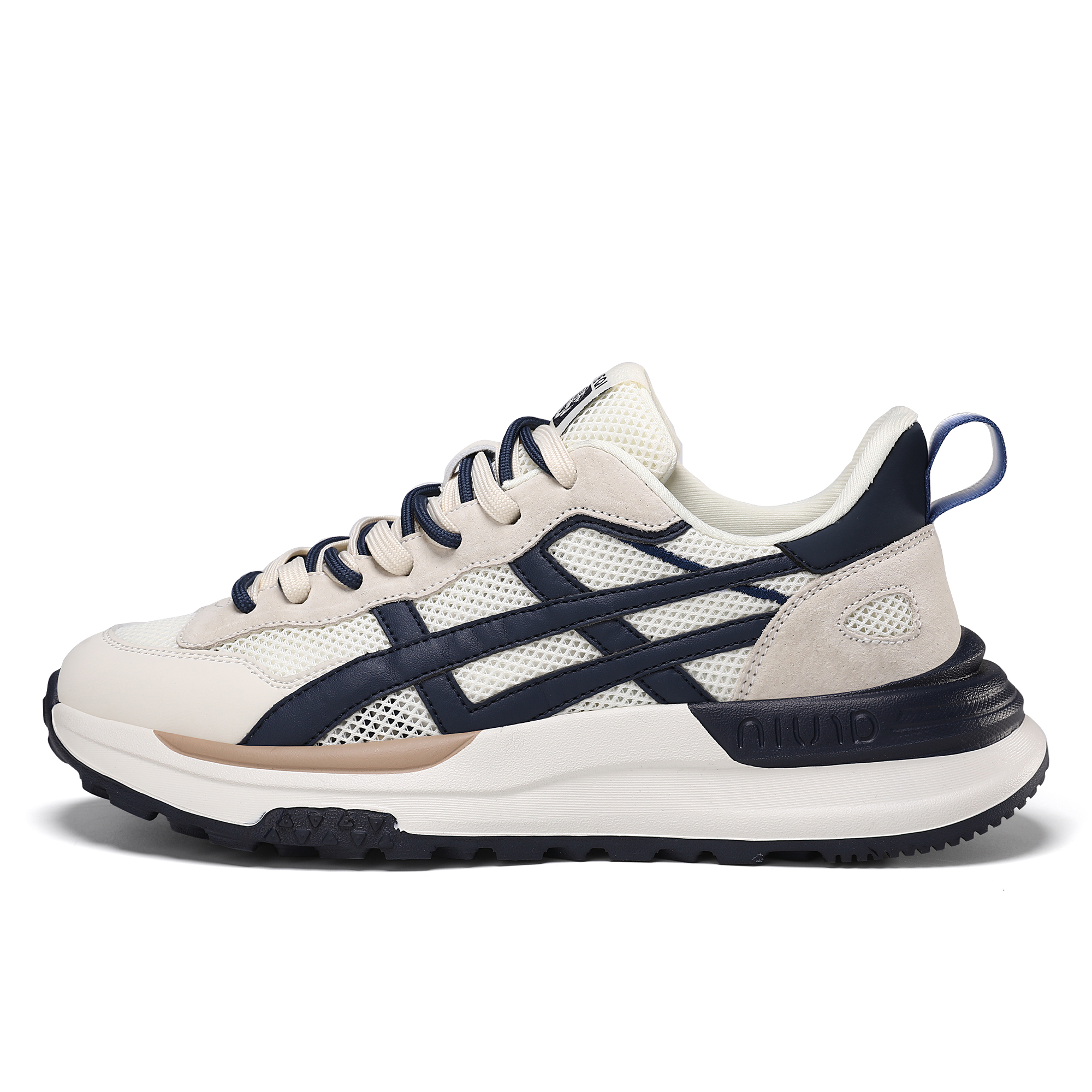 Амортизирующие противоскользящие дышащие низкие повседневные туфли для мужчин NPL, Ecru Blue
Амортизирующие противоскользящие дышащие низкие повседневные туфли для мужчин NPL, Ecru Blue