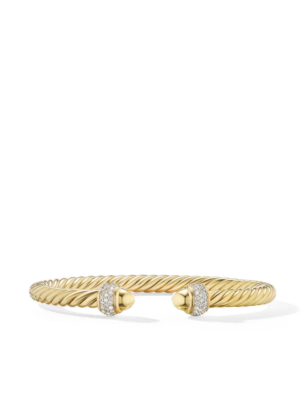 Браслет Cable из желтого золота с бриллиантами (5 мм) David Yurman, золотой
Браслет Cable из желтого золота с бриллиантами (5 мм) David Yurman, золотой