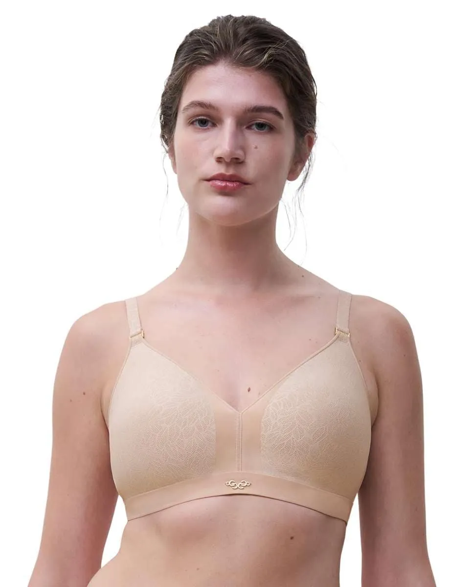 Бюстгальтер-спейсер без косточек, с подушечками и кружевом с эффектом второй кожи, линия Pure Lace Chantelle, бежевый
Бюстгальтер-спейсер без косточек, с подушечками и кружевом с эффектом второй кожи, линия Pure Lace Chantelle, бежевый
