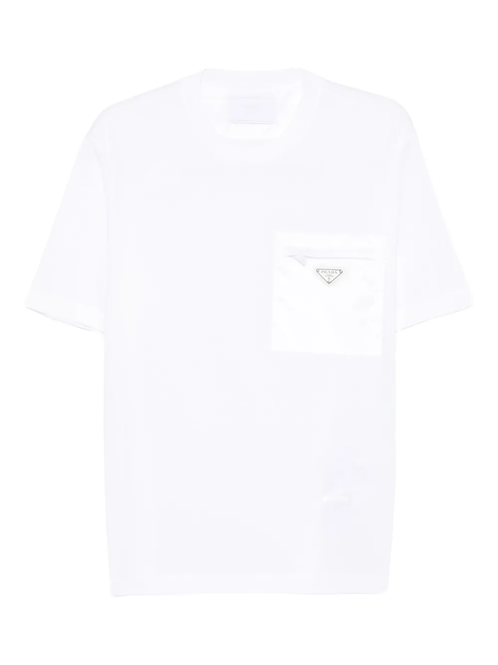 Футболка Re-Nylon с треугольным логотипом Prada, белый
Футболка Re-Nylon с треугольным логотипом Prada, белый