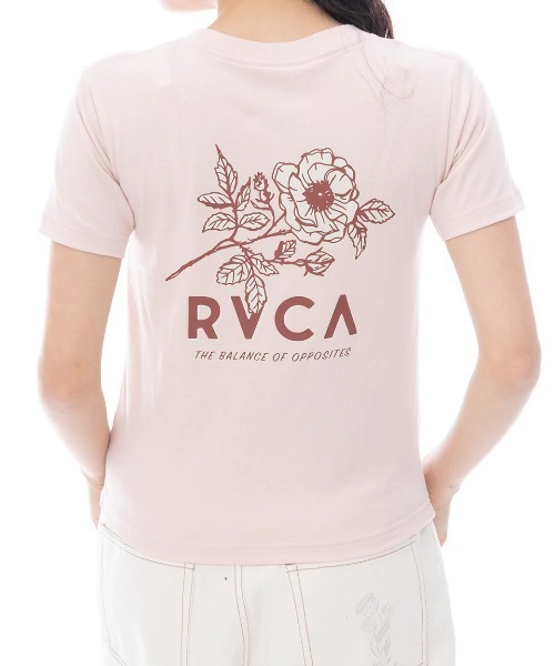 Женская футболка с коротким рукавом и принтом на спине RVCA, розовый
Женская футболка с коротким рукавом и принтом на спине RVCA, розовый