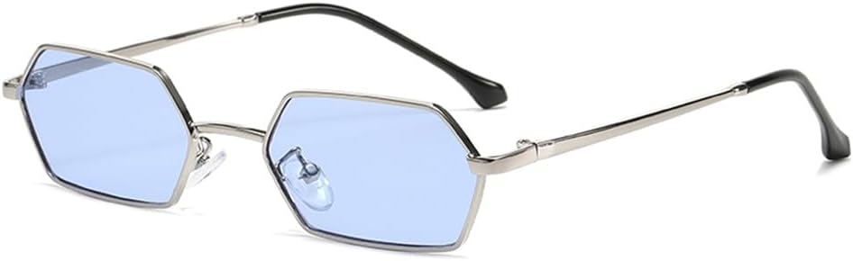 Солнцезащитные очки UV400 с металлическим корпусом в стиле панк, маленькая оправа, для женщин и мужчин, для бега и занятий спортом на открытом воздухе generic, Silver Blue
Солнцезащитные очки UV400 с металлическим корпусом в стиле панк, маленькая оправа, для женщин и мужчин, для бега и занятий спортом на открытом воздухе generic, Silver Blue