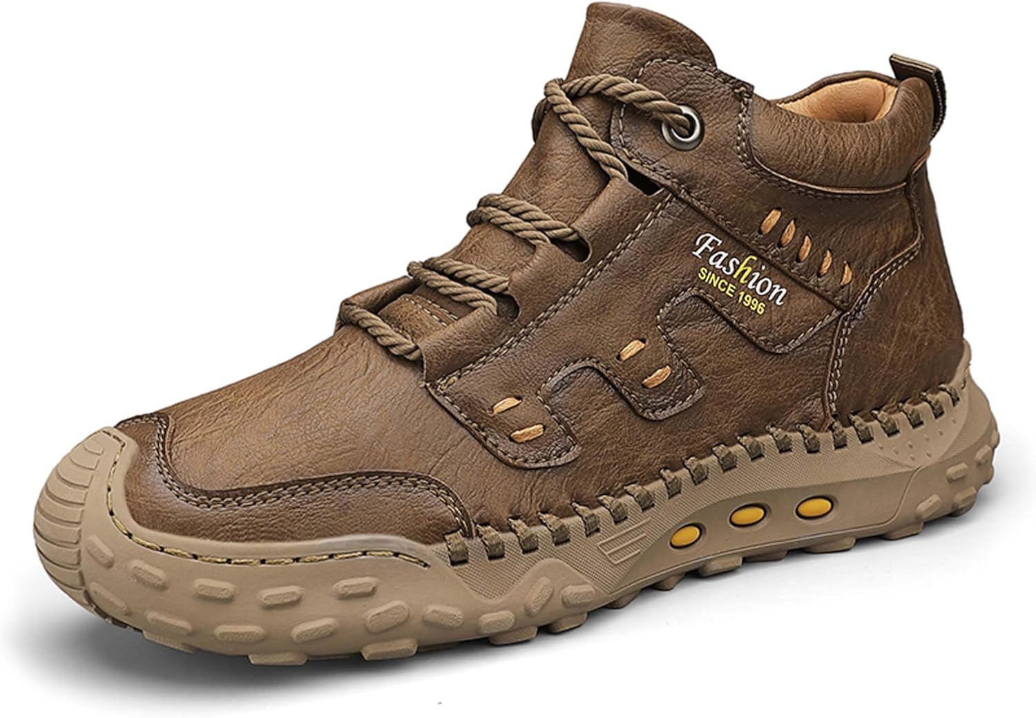 Мужские модные премиальные кожаные кроссовки, рабочая обувь для прогулок, повседневная обувь, высокие кроссовки, мягкие, удобные и износостойкие, ручная прошивка Generic, коричневый
Мужские модные премиальные кожаные кроссовки, рабочая обувь для прогулок, повседневная обувь, высокие кроссовки, мягкие, удобные и износостойкие, ручная прошивка Generic, коричневый