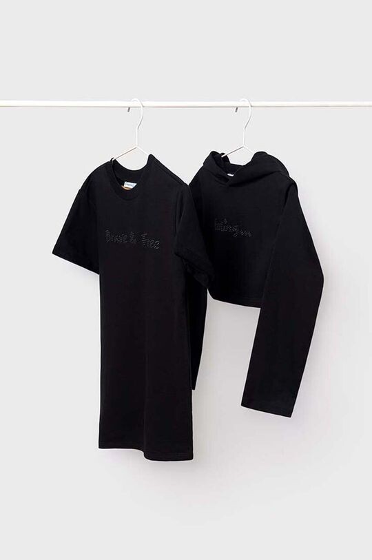 Детское хлопковое платье Mayoral, черный
Детское хлопковое платье Mayoral, черный