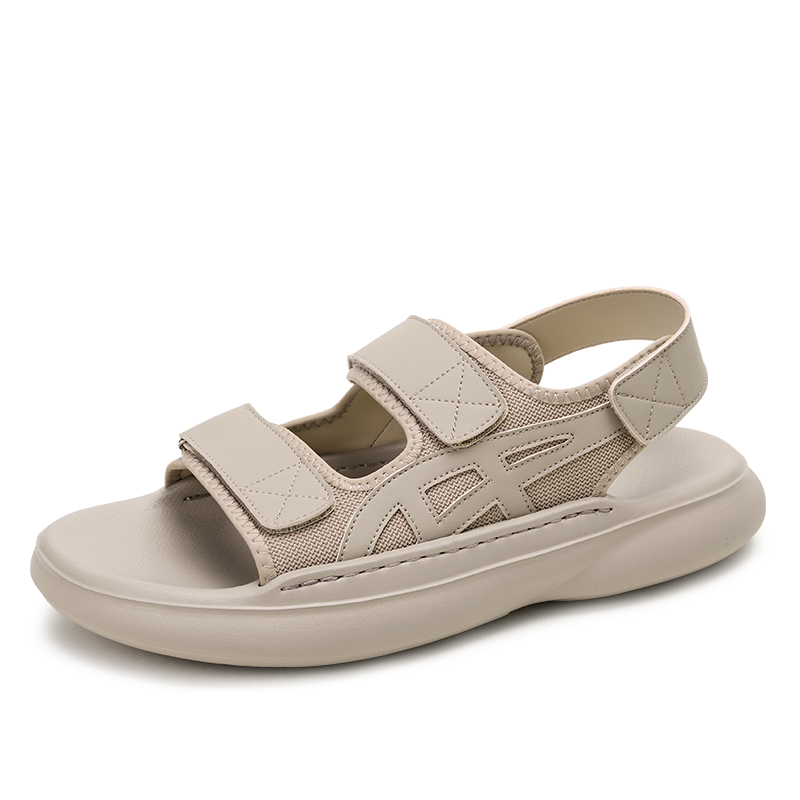 ZUOSAISI Пляжные сандалии мужские бежевые
ZUOSAISI Пляжные сандалии мужские бежевые