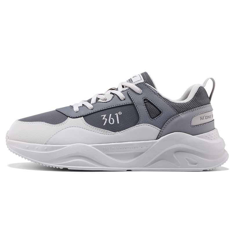 361° Slip Resistant Abrasion Resistant низкие повседневные кроссовки мужские Gray
361° Slip Resistant Abrasion Resistant низкие повседневные кроссовки мужские Gray