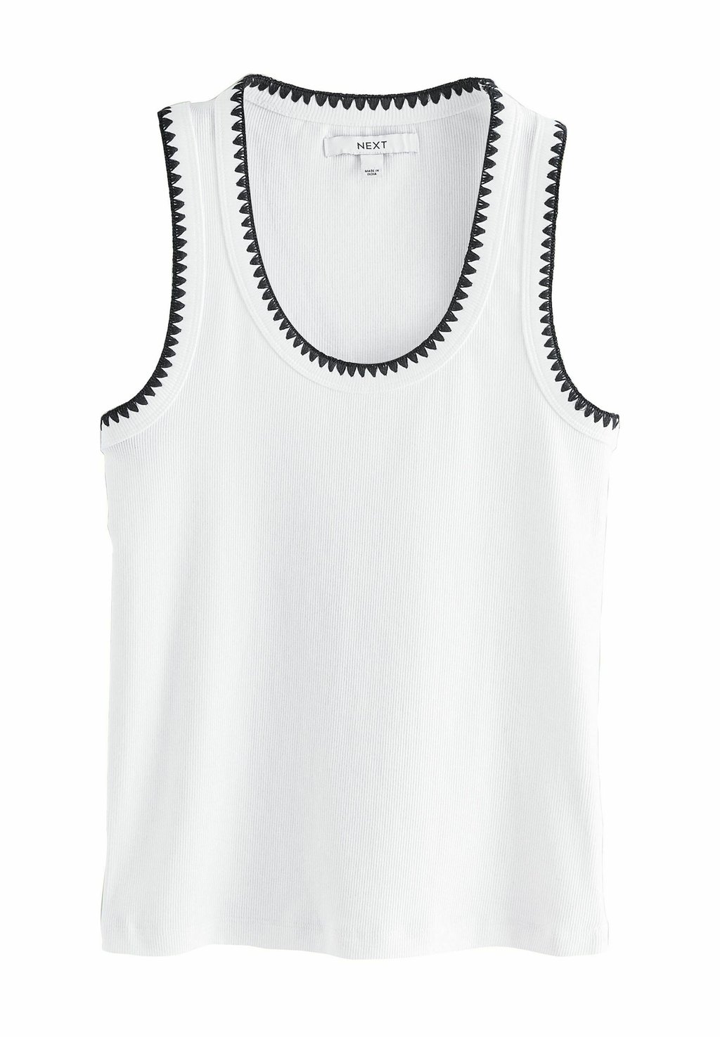 Топ REGULAR FIT - CONTAST TRIM SCOOP NECK SLEEVELESS TANK Next, белый
Топ REGULAR FIT - CONTAST TRIM SCOOP NECK SLEEVELESS TANK Next, белый