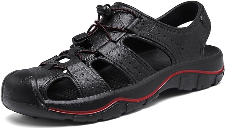 Мужские спортивные сандалии с закрытым носком для лета, водонепроницаемые туристические обувь для активного отдыха, стойкие к ударам, легкие и быстросохнущие Generic, черный
Мужские спортивные сандалии с закрытым носком для лета, водонепроницаемые туристические обувь для активного отдыха, стойкие к ударам, легкие и быстросохнущие Generic, черный