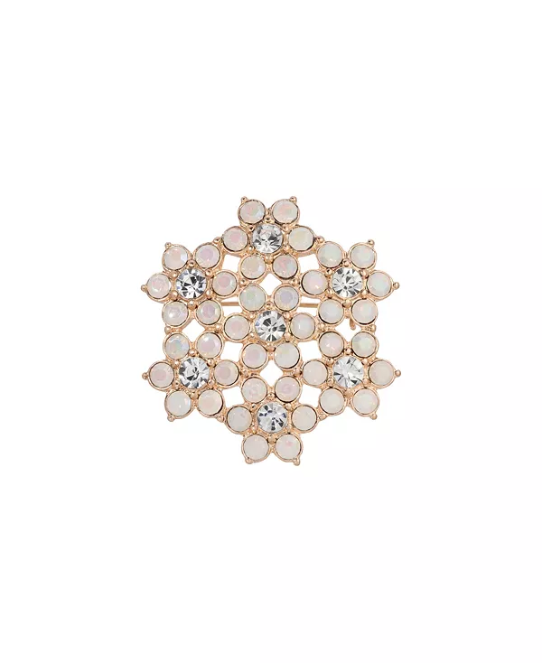 Брошь в виде хрустального цветка 2028, white
Брошь в виде хрустального цветка 2028, white