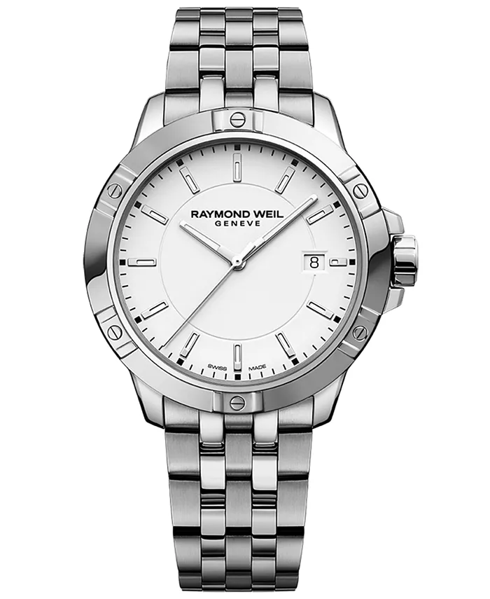 Мужские часы Swiss Tango Quartz на стальном браслете 41 мм Raymond Weil
Мужские часы Swiss Tango Quartz на стальном браслете 41 мм Raymond Weil
