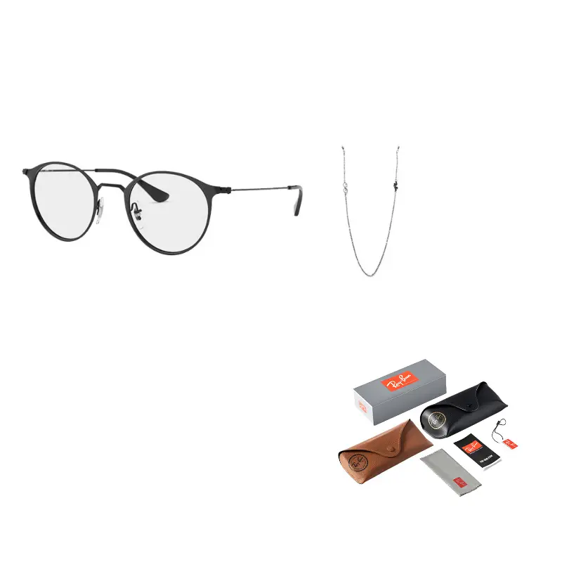 RayBan Металлическая круглая оправа для очков унисекс, Black Frame 2904 Size 51
RayBan Металлическая круглая оправа для очков унисекс, Black Frame 2904 Size 51