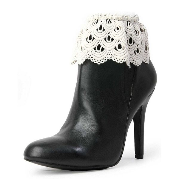 Гетры Grazyna с кружевом Memoi, Naturel
Гетры Grazyna с кружевом Memoi, Naturel