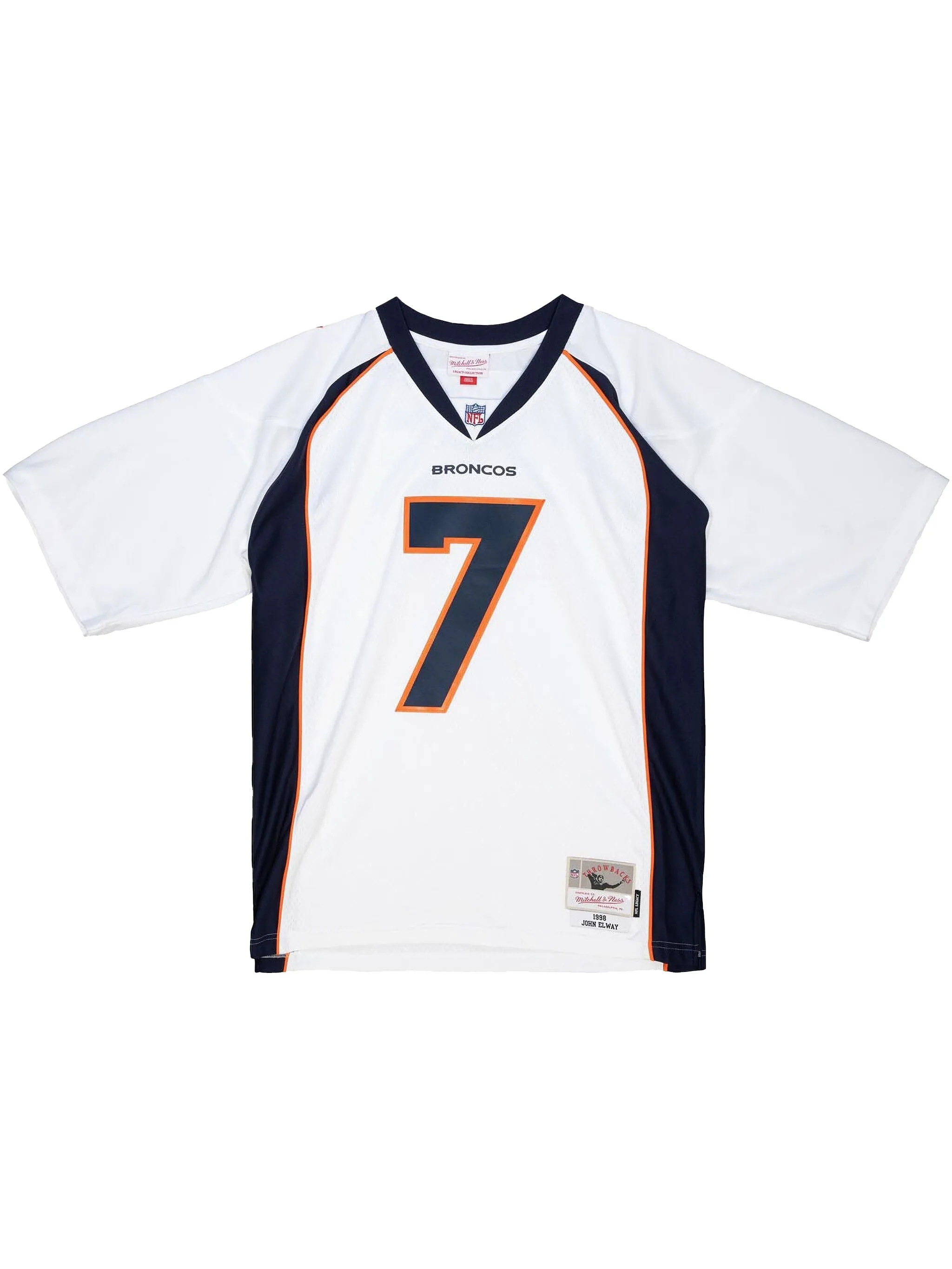 Топ 1998 John Elway Denver Broncos Legacy Mitchell & Ness, белый
Топ 1998 John Elway Denver Broncos Legacy Mitchell & Ness, белый