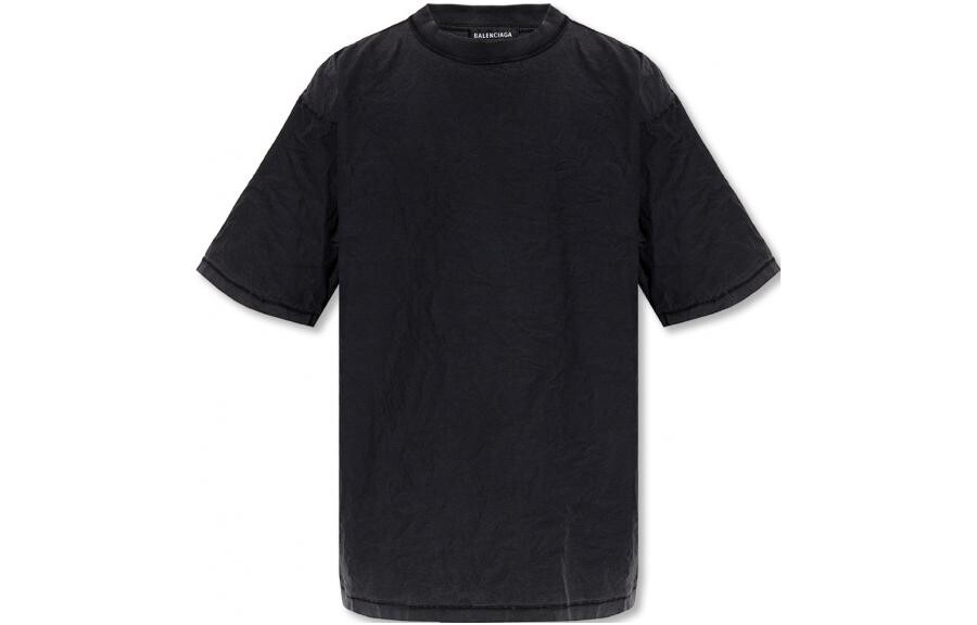 Футболка унисекс черная Balenciaga, черный 
Футболка унисекс черная Balenciaga, черный