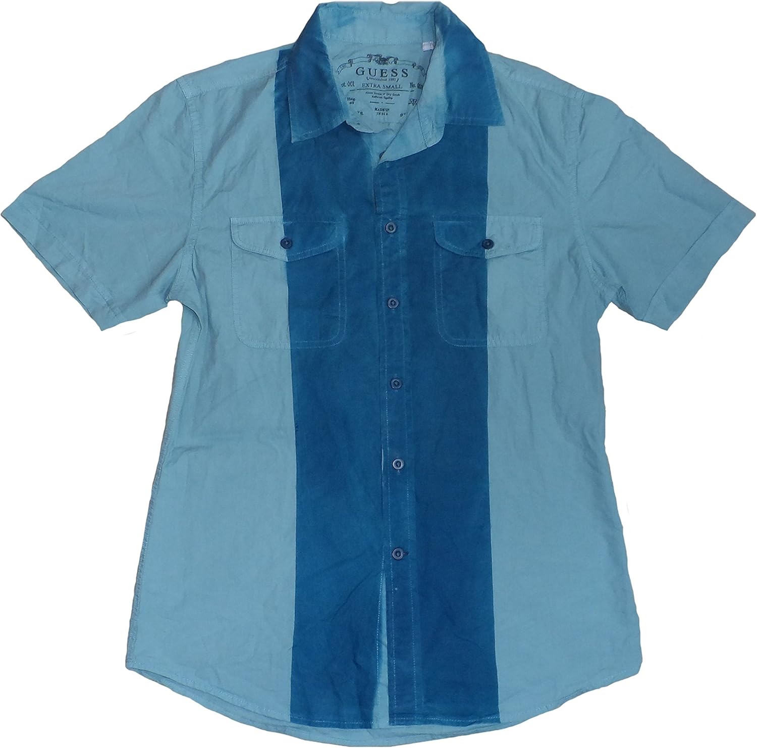 Мужская рубашка на пуговицах GUESS, Blue
Мужская рубашка на пуговицах GUESS, Blue