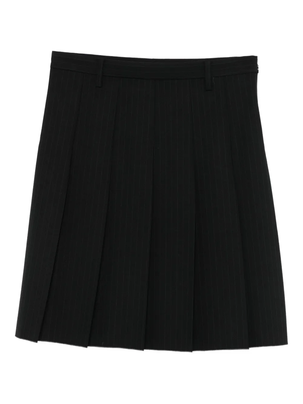 Юбка миди в тонкую полоску со складками Nº21, черный
Юбка миди в тонкую полоску со складками Nº21, черный