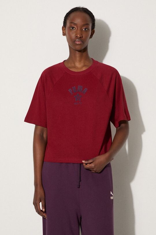 Свободная футболка Classics Play Paris из хлопка Puma, бордовый
Свободная футболка Classics Play Paris из хлопка Puma, бордовый