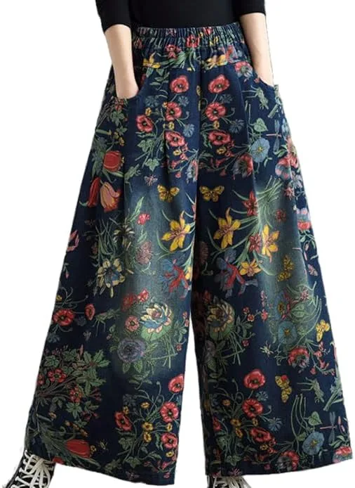 Duberess женские свободные укороченные джинсы Wide Leg
Duberess женские свободные укороченные джинсы Wide Leg