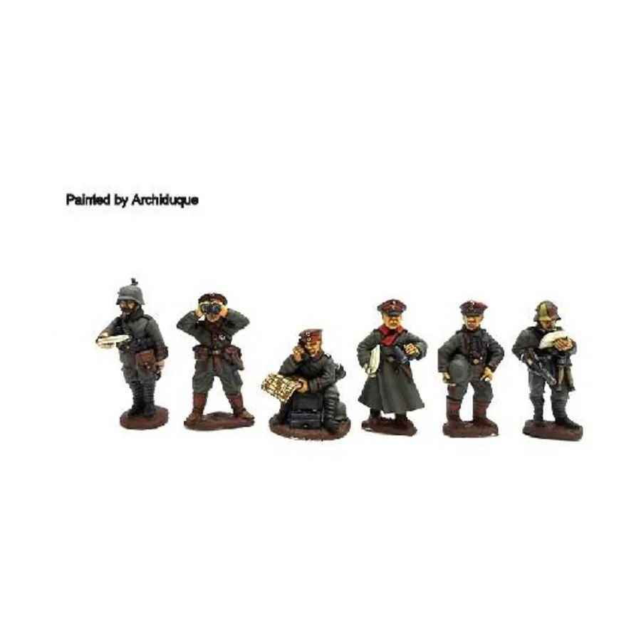 Немецкая командная группа, Great War Miniatures - The Western Front 1914-18, Germany (28mm)
Немецкая командная группа, Great War Miniatures - The Western Front 1914-18, Germany (28mm)
