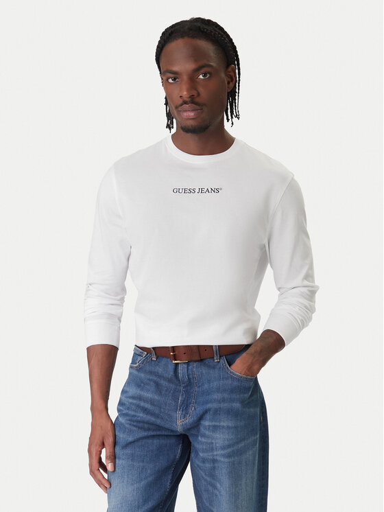 Лонгслив regular fit M5RI84 K8HM0 Guess Jeans, белый
Лонгслив regular fit M5RI84 K8HM0 Guess Jeans, белый