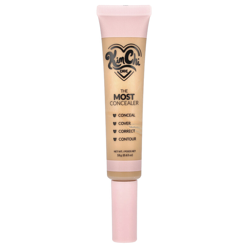 KimChi Chic Beauty, The Most Concealer, 11 оттенков коричневого, 18 г (0,63 унции)
KimChi Chic Beauty, The Most Concealer, 11 оттенков коричневого, 18 г (0,63 унции)