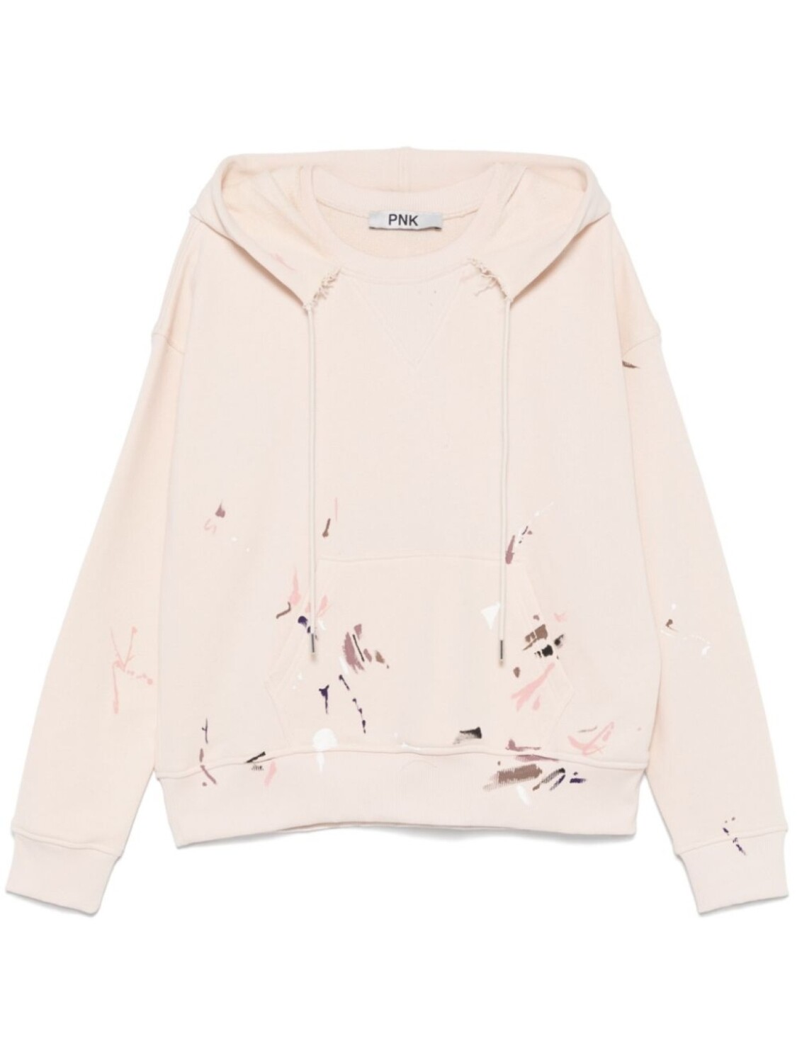 Худи с эффектом разбрызганной краски PNK, нейтральный цвет
Худи с эффектом разбрызганной краски PNK, нейтральный цвет