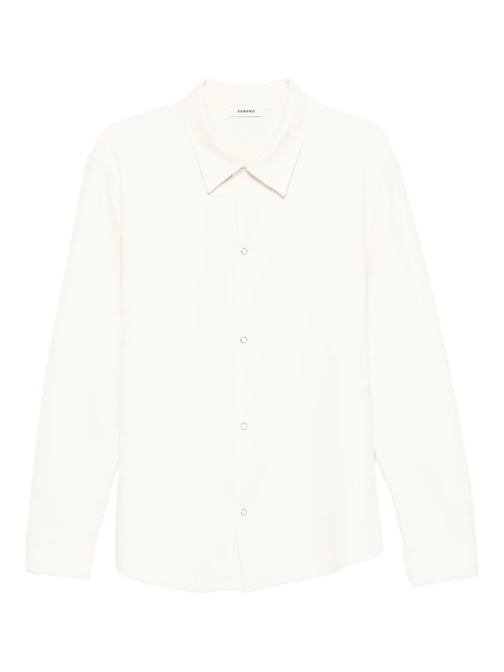 Рубашка на пуговицах Sandro, белый
Рубашка на пуговицах Sandro, белый