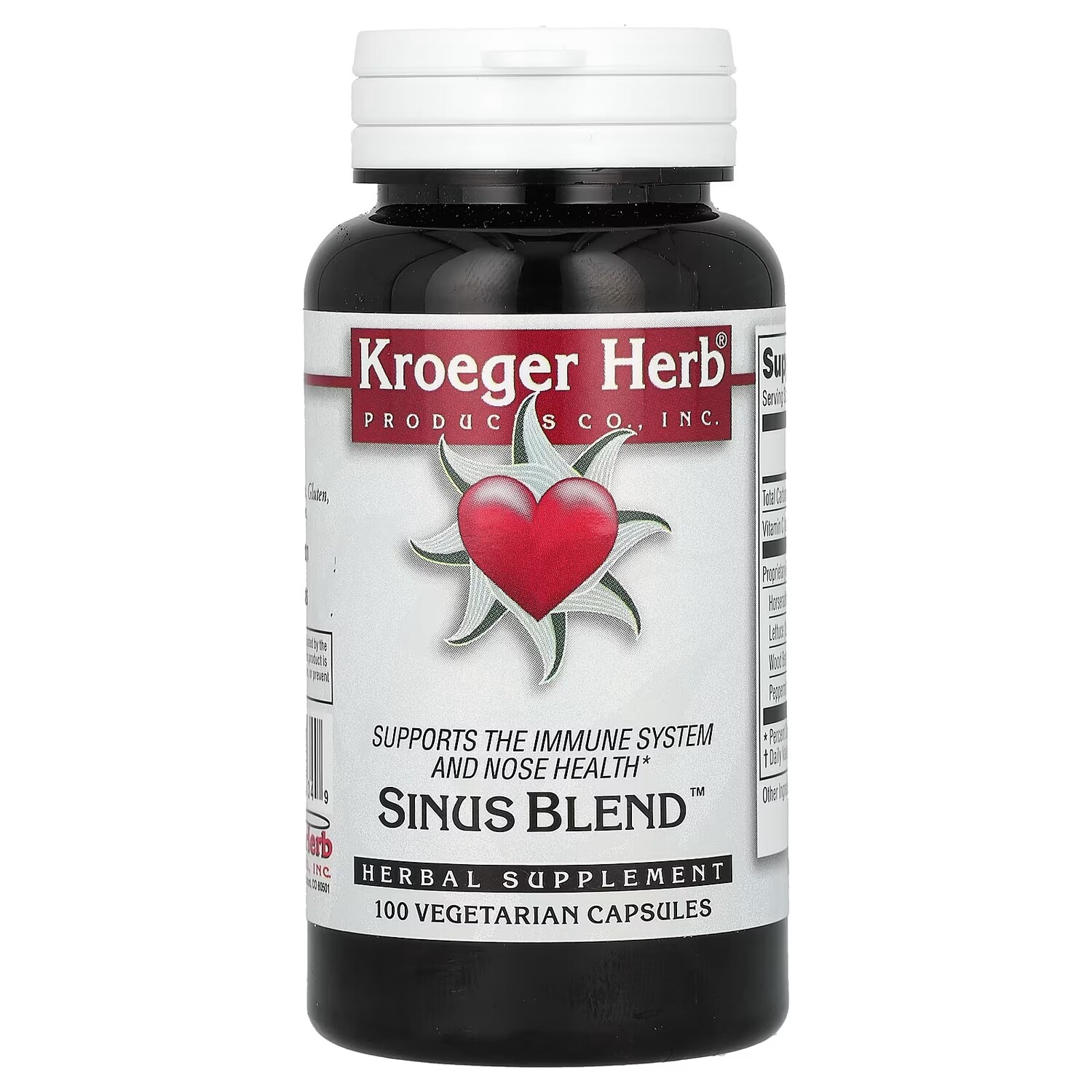 Растительная добавка Kroeger Herb Co Sinus Blend, 100 капсул
Растительная добавка Kroeger Herb Co Sinus Blend, 100 капсул
