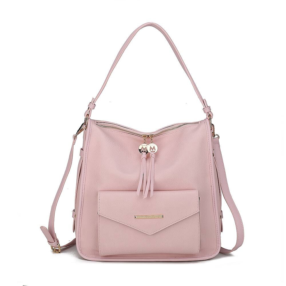Женская сумка-хобо из веганской кожи MKF Collection Vanya от Mia K, розовый
Женская сумка-хобо из веганской кожи MKF Collection Vanya от Mia K, розовый
