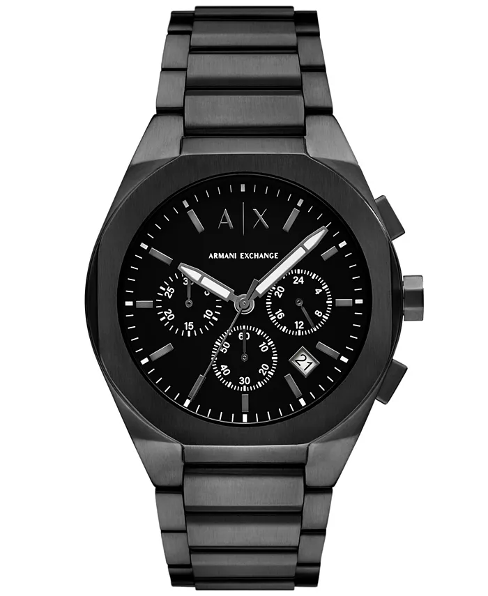 Мужские кварцевые часы с хронографом Sync, черные, из нержавеющей стали, 42 мм A|X Armani Exchange, Черный, Мужские кварцевые часы с хронографом Sync, черные, из нержавеющей стали, 42 мм A|X Armani Exchange
Мужские кварцевые часы с хронографом Sync, черные, из нержавеющей стали, 42 мм A|X Armani Exchange, Черный, Мужские кварцевые часы с хронографом Sync, черные, из нержавеющей стали, 42 мм A|X Armani Exchange