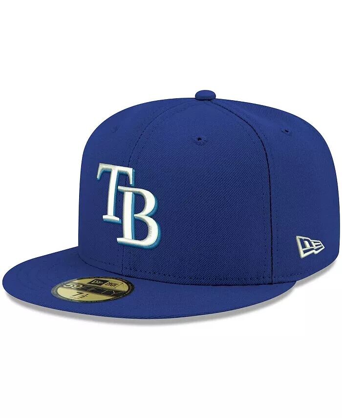 Мужская приталенная кепка Royal Tampa Bay Rays Logo белая 59FIFTY New Era
Мужская приталенная кепка Royal Tampa Bay Rays Logo белая 59FIFTY New Era
