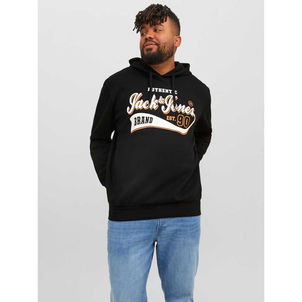 Худи Jack & Jones Logo 2 Col Plus, черный
Худи Jack & Jones Logo 2 Col Plus, черный
