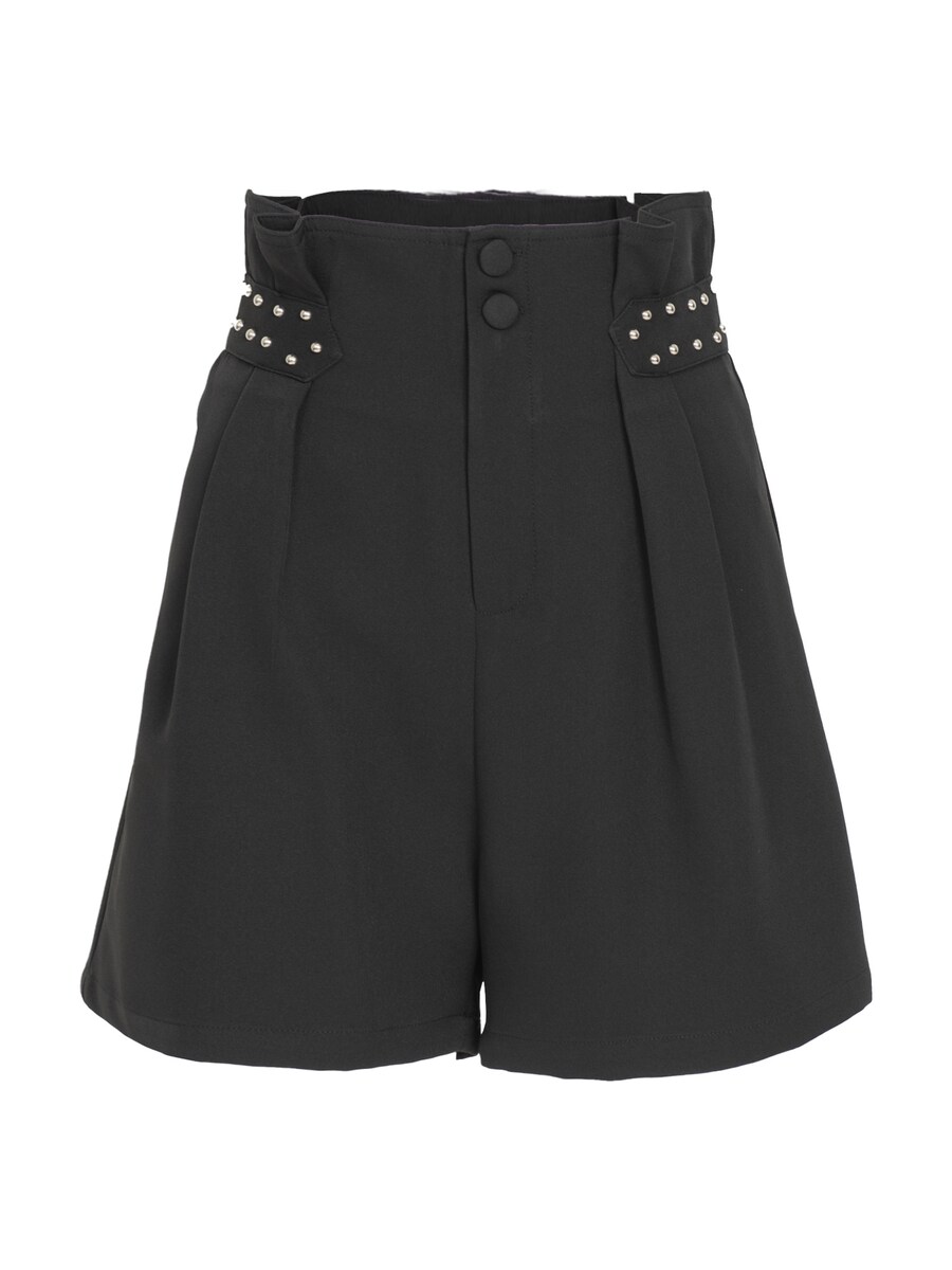 Брюки свободного кроя со складкой спереди Influencer, черный
Брюки свободного кроя со складкой спереди Influencer, черный