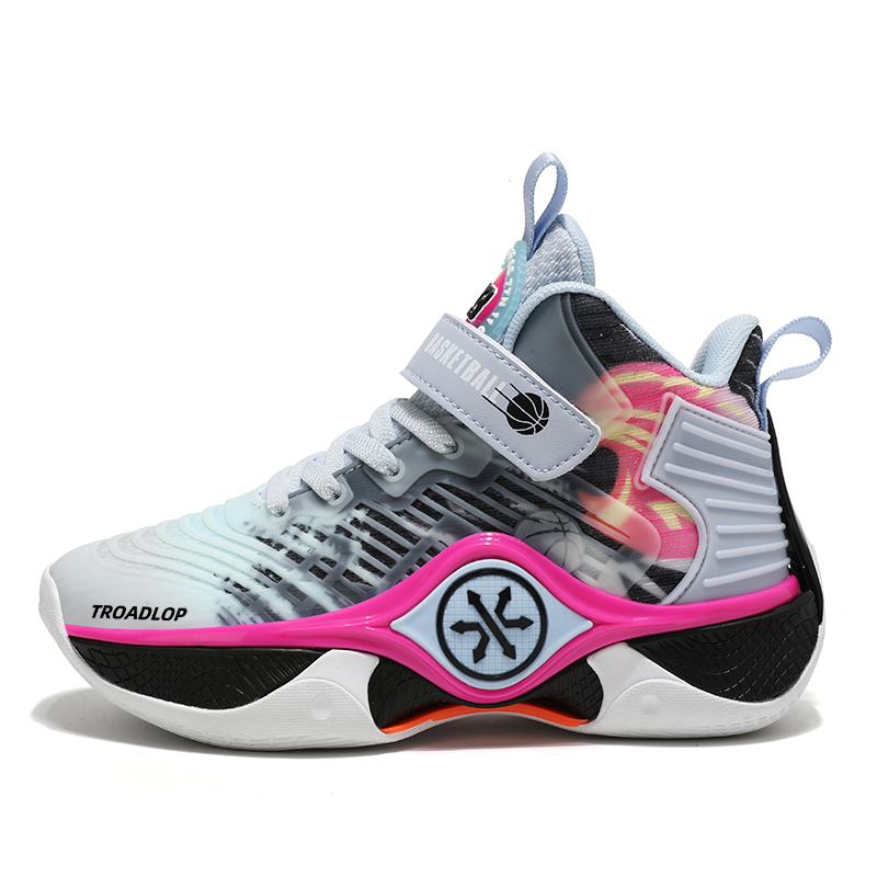 Противоскользящие, легкие, амортизирующие детские баскетбольные кроссовки для подростков TROADLOP, серый
Противоскользящие, легкие, амортизирующие детские баскетбольные кроссовки для подростков TROADLOP, серый