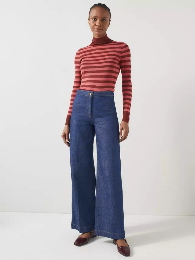 Топ L.K.Bennett Allie Sparkle Stripe Turtleneck Knit, цвет pink/copper 
Топ L.K.Bennett Allie Sparkle Stripe Turtleneck Knit, цвет pink/copper