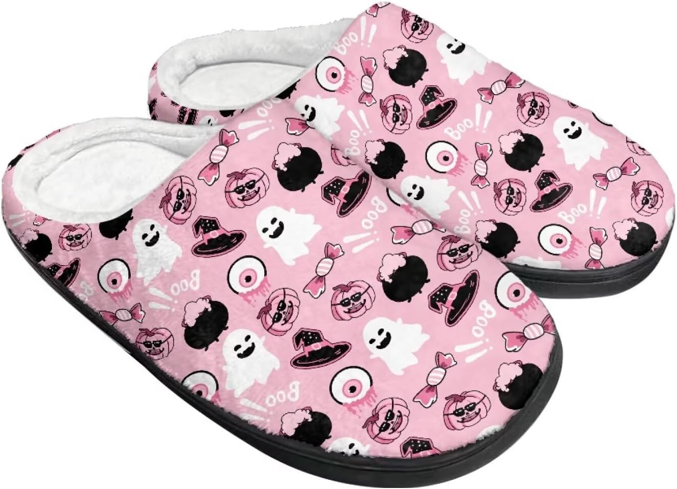 Теплые тапочки для пары и семьи на осень и зиму для дома с нескользящей мягкой подошвой, обувь для женщин и мужчин, Хэллоуин Giftpuzz, розовый
Теплые тапочки для пары и семьи на осень и зиму для дома с нескользящей мягкой подошвой, обувь для женщин и мужчин, Хэллоуин Giftpuzz, розовый