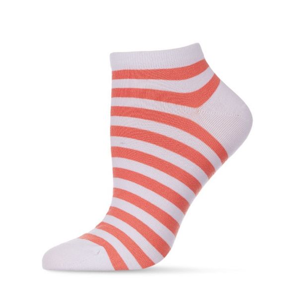 Классический полосатый носок Happy Sock из мягкого хлопка с низкой посадкой Memoi, Fusion Coral
Классический полосатый носок Happy Sock из мягкого хлопка с низкой посадкой Memoi, Fusion Coral
