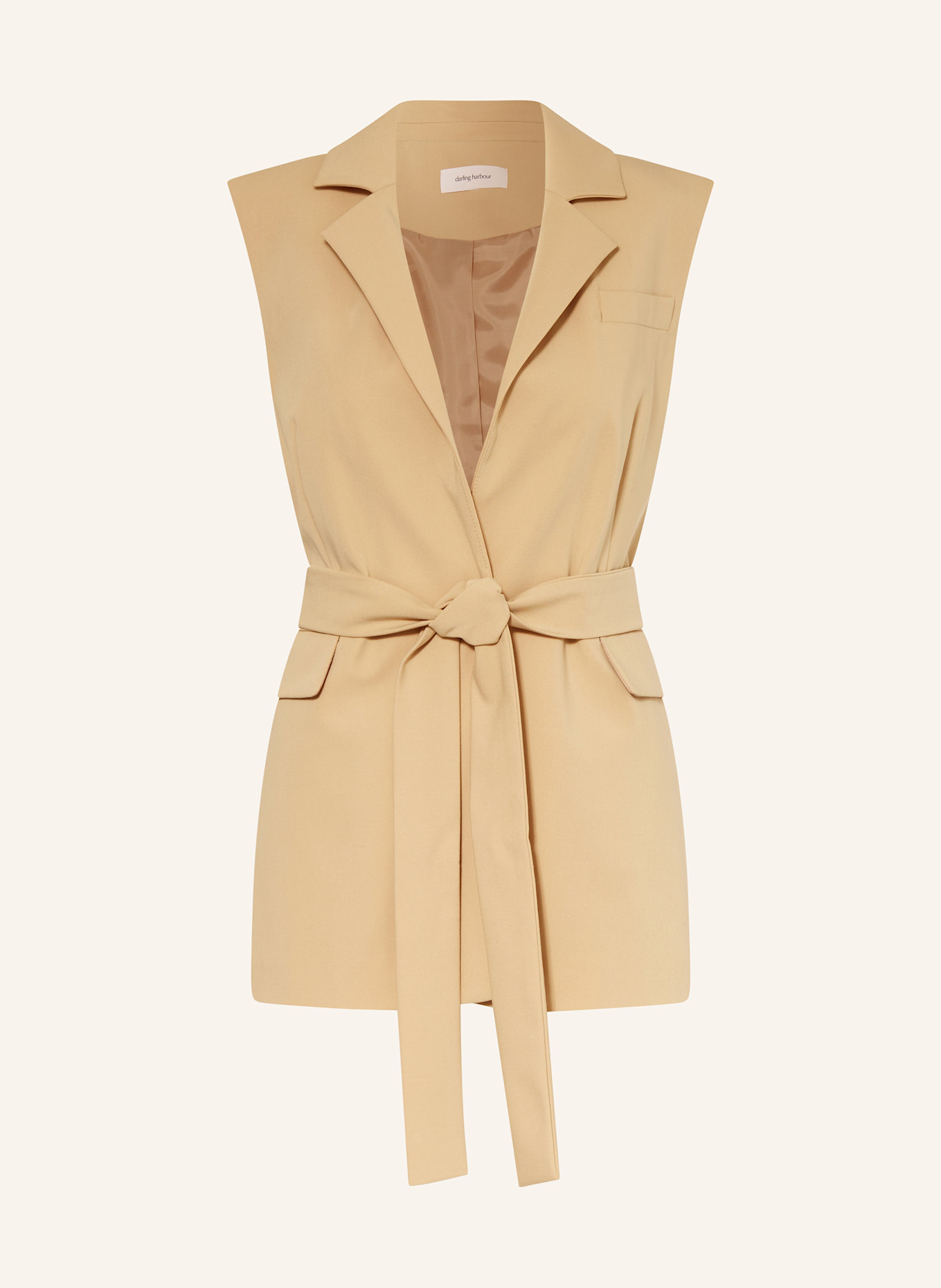 Блейзер жилет Darling Harbour, бежевый
Блейзер жилет Darling Harbour, бежевый